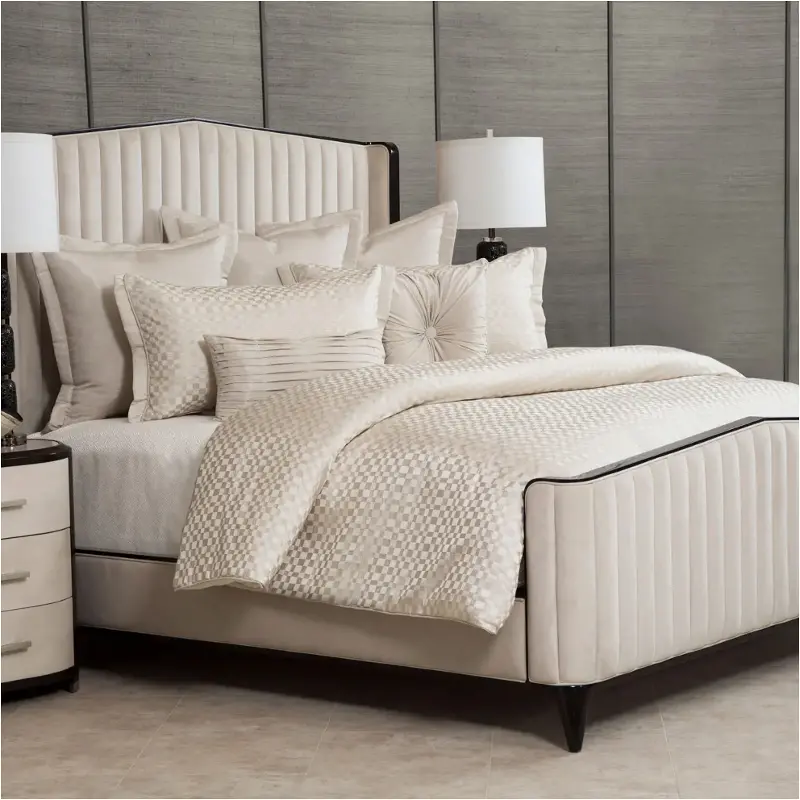 Bcs-qs07-ktrna-prl Aico Furniture Katarina Bedding Comforter