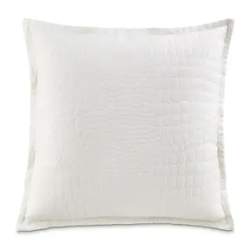 Bcs-euro-ashrth-wht Aico Furniture Ashworth Bedding Pillow