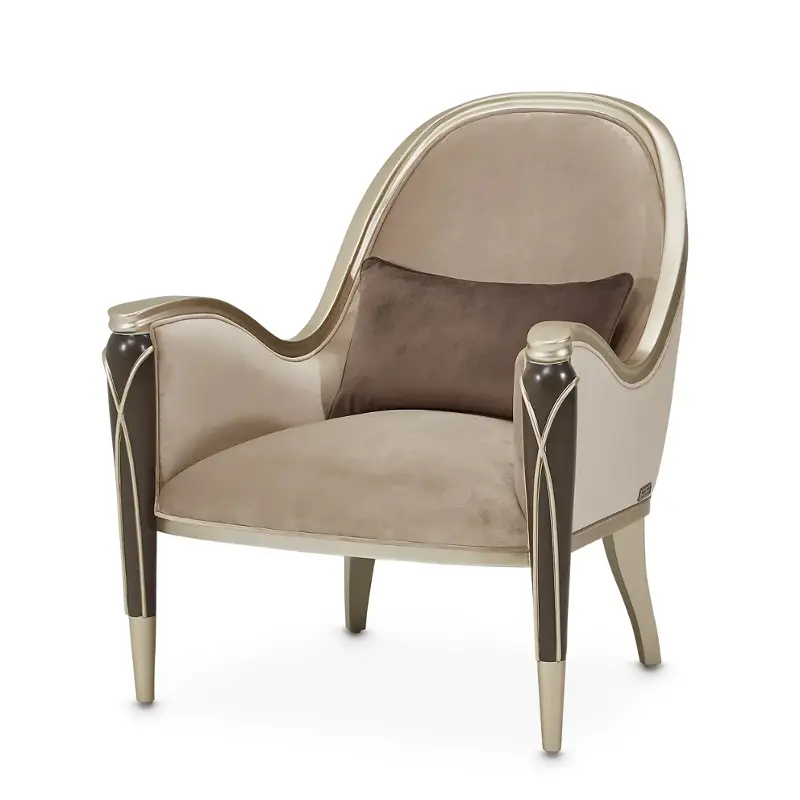 9008834-prcni-410 Aico Furniture Villa Cherie - Hazelnut Living Room Furniture Accent Chair