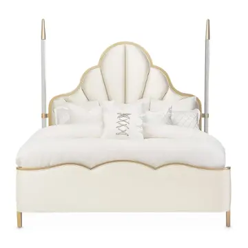 9007115-822-ck Aico Furniture Malibu Crest Bedroom Furniture Bed