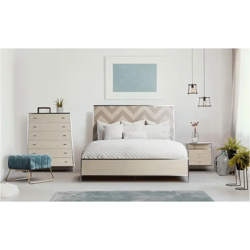 Ki-slvg014-129-ck Aico Furniture Silverlake Village Bedroom Furniture Bed Frame