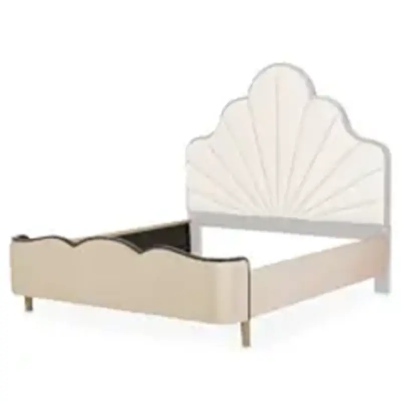 9007130-412 Aico Furniture Malibu Crest Bedroom Furniture Bed