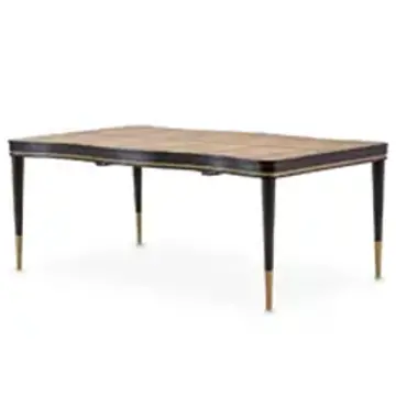 9007000-411 Aico Furniture Malibu Crest Dining Room Furniture Dining Table
