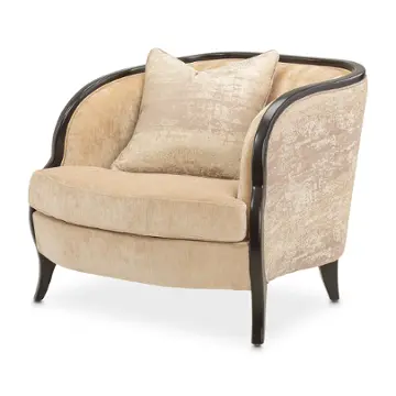 9007835-honey-412 Aico Furniture Malibu Crest Living Room Furniture Living Room Chair