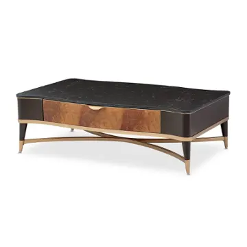 9007201-411 Aico Furniture Malibu Crest Living Room Furniture Cocktail Table
