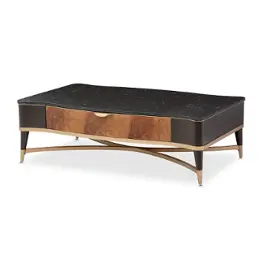 9007201-411 Aico Furniture Malibu Crest Living Room Furniture Cocktail Table