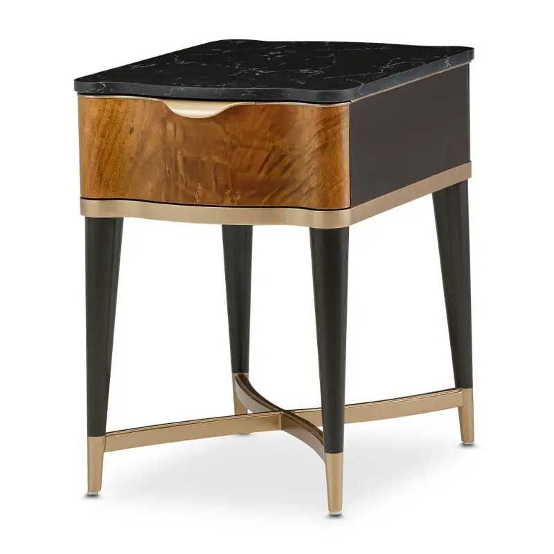 9007202-411 Aico Furniture Malibu Crest Living Room Furniture End Table