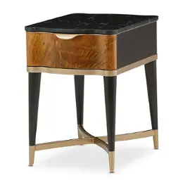 9007202-411 Aico Furniture Malibu Crest Living Room Furniture End Table