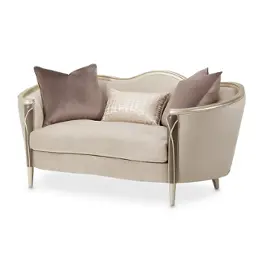 9008825-prcni-410 Aico Furniture Villa Cherie - Hazelnut Living Room Furniture Loveseat
