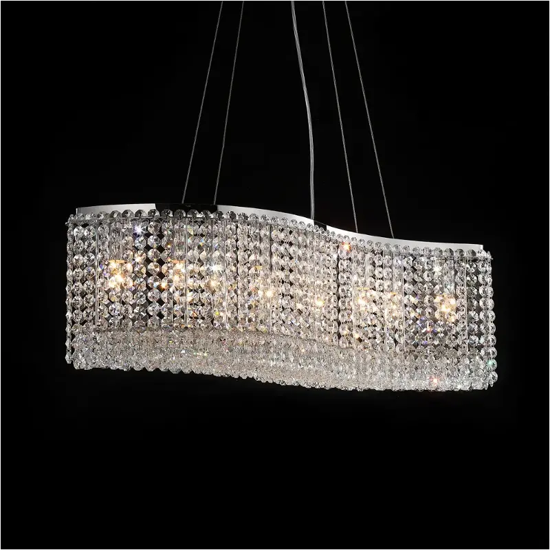 Lt-ch991-10clr Aico Furniture Lighting Accent Furniture Chandelier