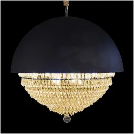 Lt-ch998b-12clr Aico Furniture Lighting Accent Furniture Chandelier