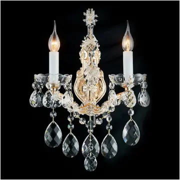Lt-wl001-2clr Aico Furniture La Scala Accent Furniture Lighting