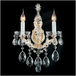 Lt-wl001-2clr Aico Furniture La Scala Accent Furniture Lighting