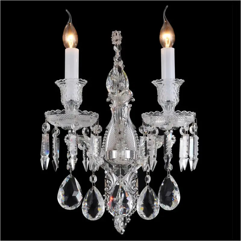 Lt-wl004-2clr Aico Furniture Chambord Accent Furniture Lighting