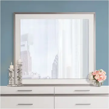 Ki-mrqe260-108 Aico Furniture Marquee Bedroom Furniture Mirror