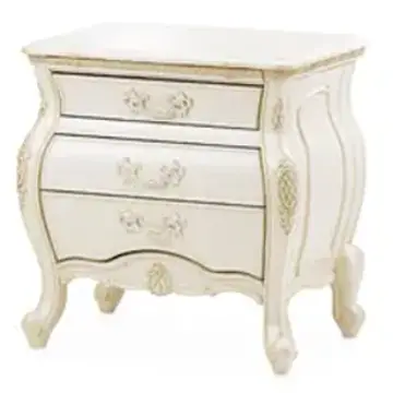 54040-113 Aico Furniture Lavelle - Classic Pearl Bedroom Furniture Nightstand