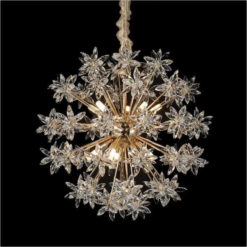 Lt-ch999-10gld Aico Furniture Lighting Accent Furniture Chandelier