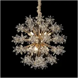 Lt-ch999-10gld Aico Furniture Lighting Accent Furniture Chandelier