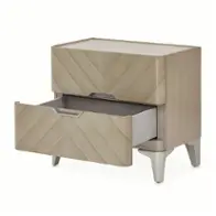 9033040-130 Aico Furniture Penthouse Bedroom Furniture Nightstand