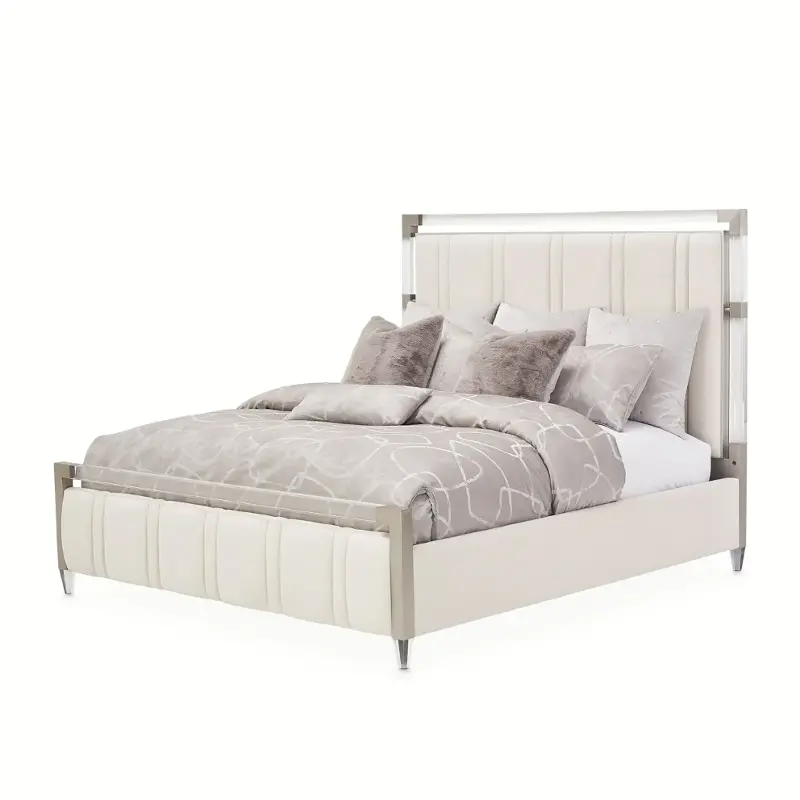9033017-130 Aico Furniture Penthouse Bedroom Furniture Bed