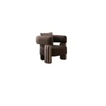 Lfr-amra835-brn-223 Aico Furniture Amora Living Room Furniture Accent Chair
