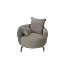 Lfr-clne835-fog-808 Aico Furniture Celine Living Room Furniture Accent Chair