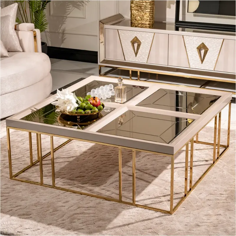 Lfr-crma201-141 Aico Furniture Carmela Living Room Furniture Cocktail Table