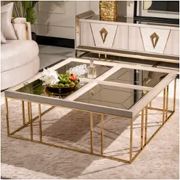Lfr-crma201-141 Aico Furniture Carmela Living Room Furniture Cocktail Table
