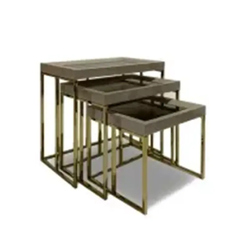 Lfr-crma224-141 Aico Furniture Carmela Living Room Furniture Nesting Table