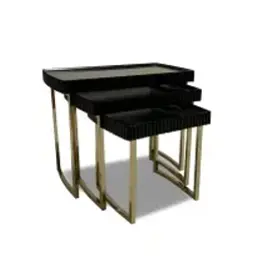 Lfr-lsbn224-826 Aico Furniture Lisbon Living Room Furniture Nesting Table