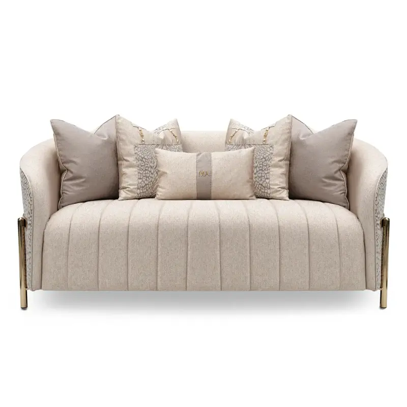 Lfr-lsbn825-opl-806 Aico Furniture Lisbon Living Room Furniture Loveseat
