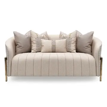 Lfr-lsbn825-opl-806 Aico Furniture Lisbon Living Room Furniture Loveseat