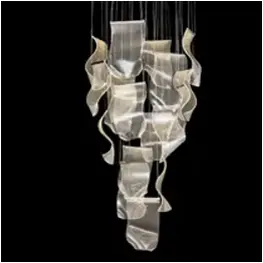 Lt-ch1017crm-18clr Aico Furniture Sheer Waves Accent Furniture Lighting