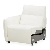 Mblp-vrna90-wht-00 Aico Furniture Verona Living Room Furniture Sectional