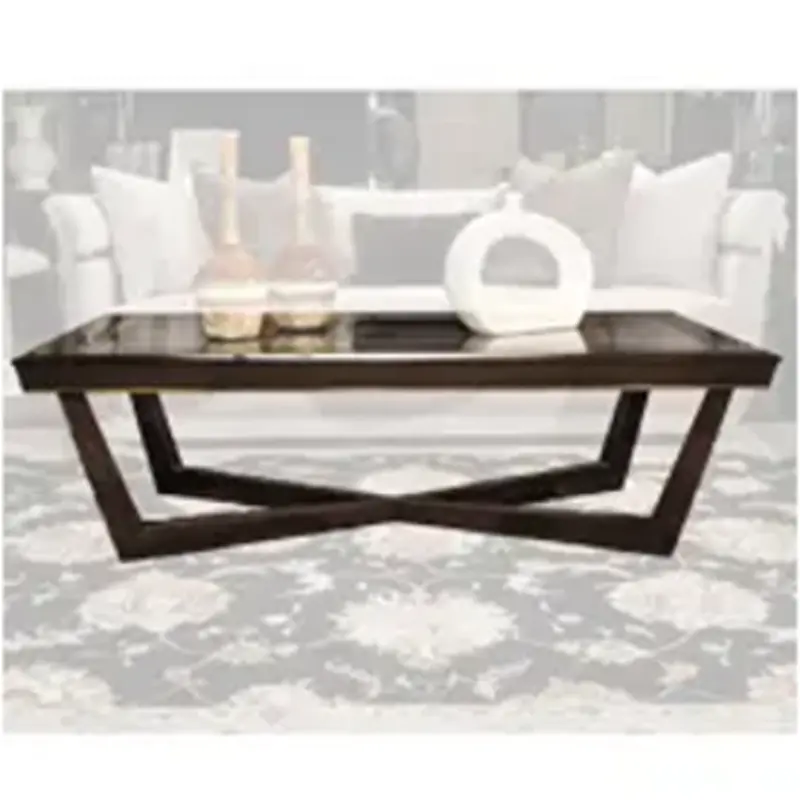 9085201-409 Aico Furniture Belmont Place Living Room Furniture Cocktail Table