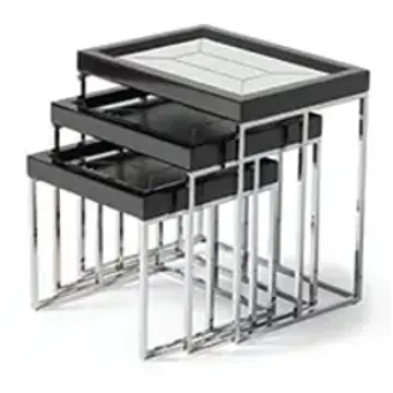 Lfr-crma224-830 Aico Furniture Carmela Living Room Furniture Nesting Table
