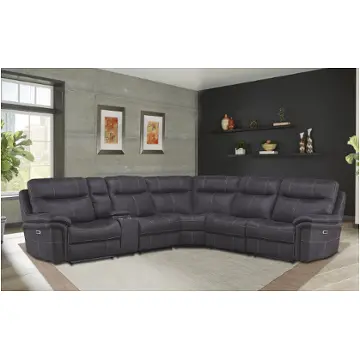 Mma-packa(h)-cha Parker House Furniture Mason - Charcoal Living Room Furniture