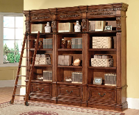3pc Museum Bookcase