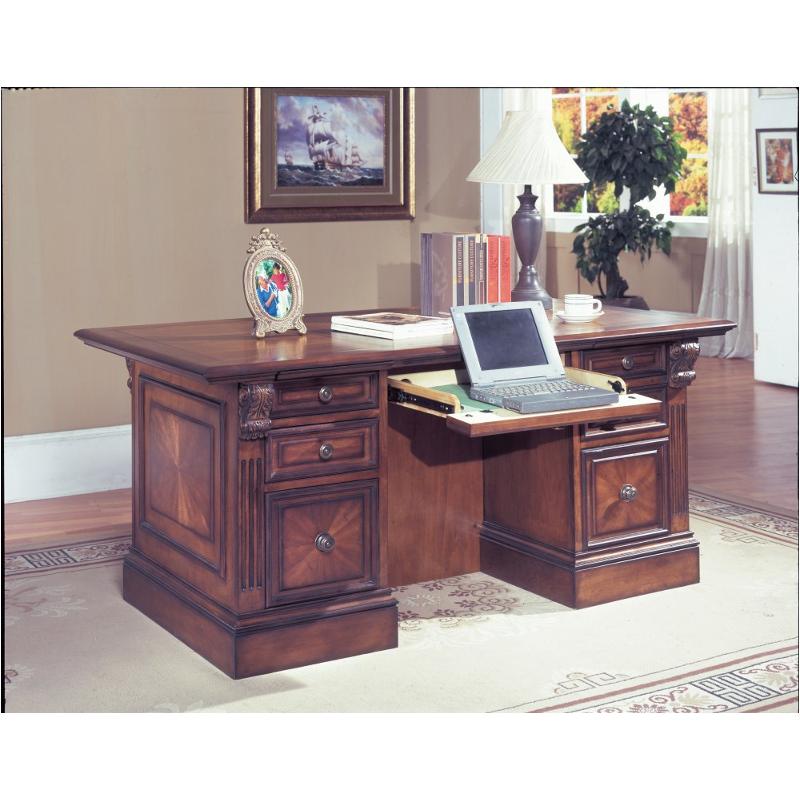 Hun480 Parker House Furniture Double Pedestal Executive Desk