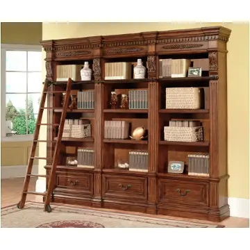 Ggra9095 Parker House Furniture Grand Manor Granada Home Office Furniture Bookcase