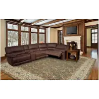 Mpeg850-dk Parker House Furniture Pegasus - Dark Kahlua Living Room Furniture Sectional