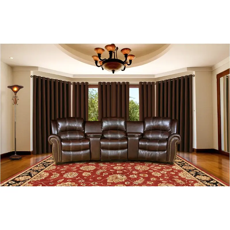 Mpos811rp-bc Parker House Furniture Poseidon - Black Cherry Living Room Furniture Sectional