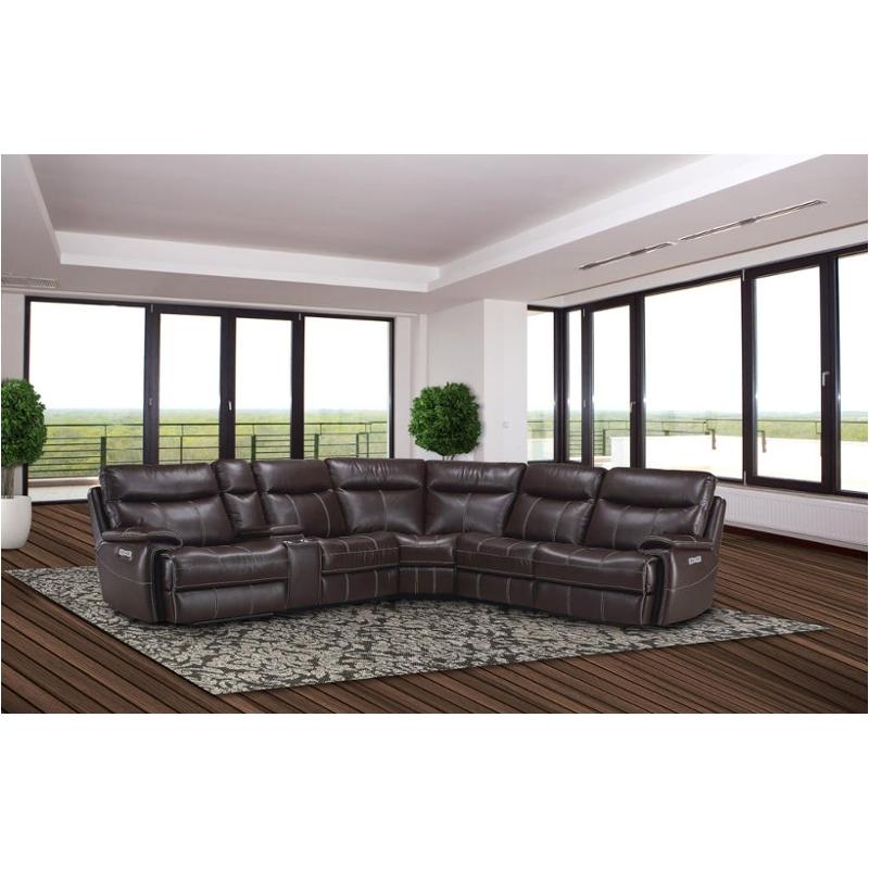Mdyl811rphmah Parker House Furniture Dylan Mahogany Sectional