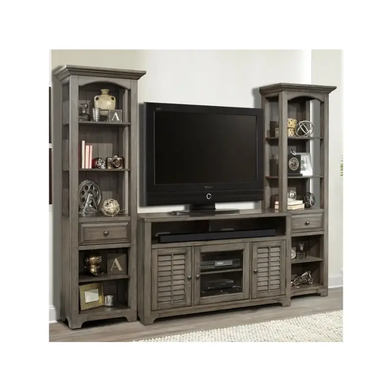 Aus250p Parker House Furniture Austin Bookcase Pier