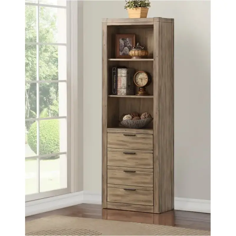 Bri-324 Parker House Furniture Brighton Home Office Furniture Bookcase