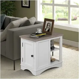 Ame06-cot Parker House Furniture Americana Modern - Cotton Accent Furniture Accent Table