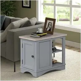 Ame06-dov Parker House Furniture Americana Modern - Dove Accent Furniture Accent Table