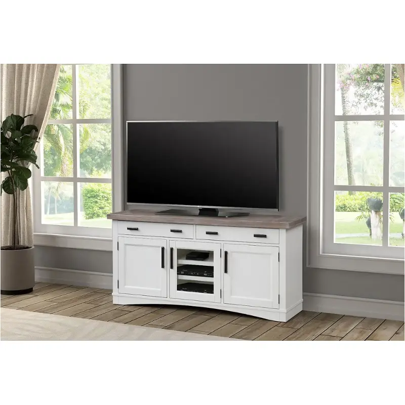 Ame63-cot Parker House Furniture Americana Modern - Cotton Home Entertainment Furniture Tv Console