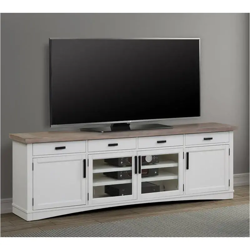 Ame92-cot Parker House Furniture Americana Modern - Cotton Home Entertainment Furniture Tv Console