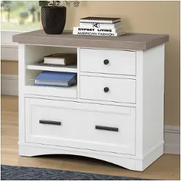 Ame342f-cot Parker House Furniture Americana Modern - Cotton Home Office Furniture File Cabinet